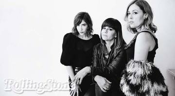 <b>BARULHENTAS</b><br>(Da esq. para a dir.) Carrie, Janet e Corin na versão renascida do Sleater-Kinney