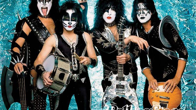 <b>Prontos para o Espetáculo<b/>
(Da esq. para a dir.) Gene Simmons, Eric Singer, Tommy Thayer e Paul Stanley  - Divulgação