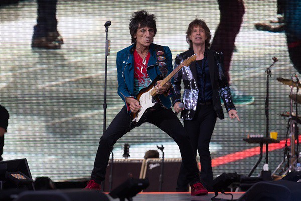 Artistas em show dos Rolling Stones, em junho de 2014, em Berlim - Markus Schreiber/AP