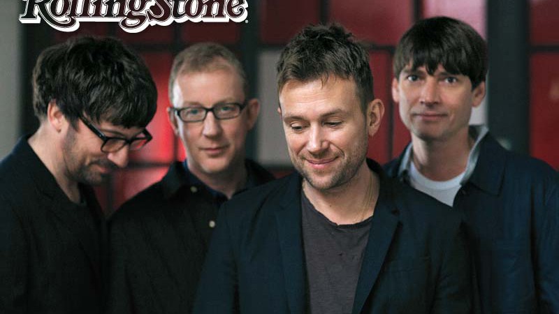 Coxon, o baterista Dave Rowntree, Albarn e o baixista Alex James - Linda Brownlee