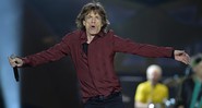 Mick Jagger em show na Suécia. - AP