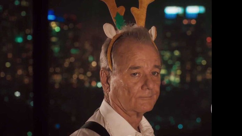 Bill Murray em <i>A Very Murray Christmas </i>. - Reprodução/Vídeo