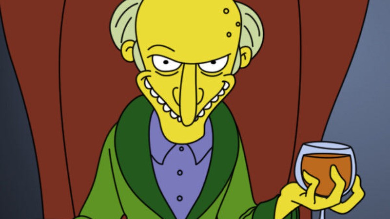 <b>Montgomery Burns</b>:
<br><br>
O dublador mais produtivo de <i>Os Simpsons</i> foi Waylon Smithers. Ele também é o mais rico, odiado e maldoso morador de Springfield, o Sr. Burns.
 - Reprodução