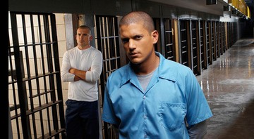 Wentworth Miller e Dominic Purcell em <i>Prison Break</i>. - Divulgação