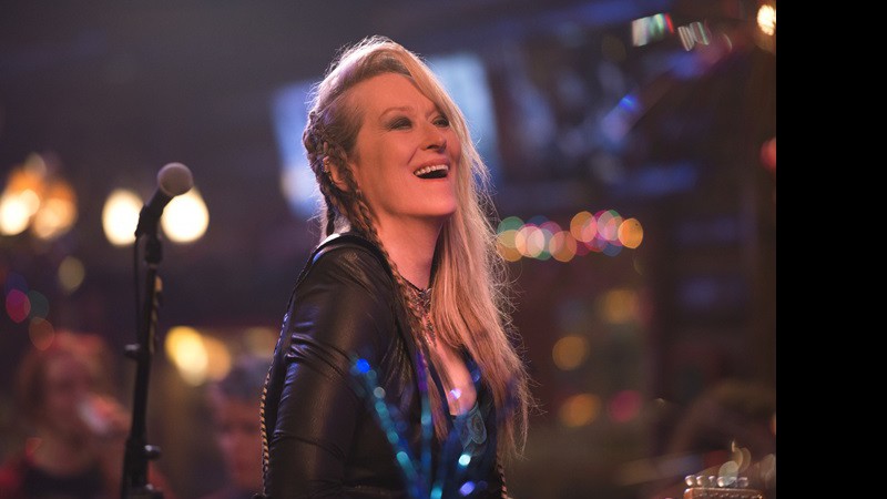 Meryl Streep em cena de <i>Ricki and The Flash</i>. - Divulgação