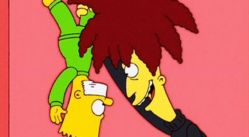 Sideshow Bob e Bart em cena de <i>Os Simpsons</i> - Divulgação