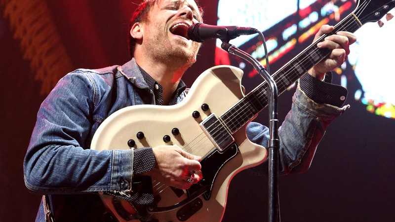 Dan Auerbach, guitarrista e vocalista do Black Keys - Owen Sweeney/AP