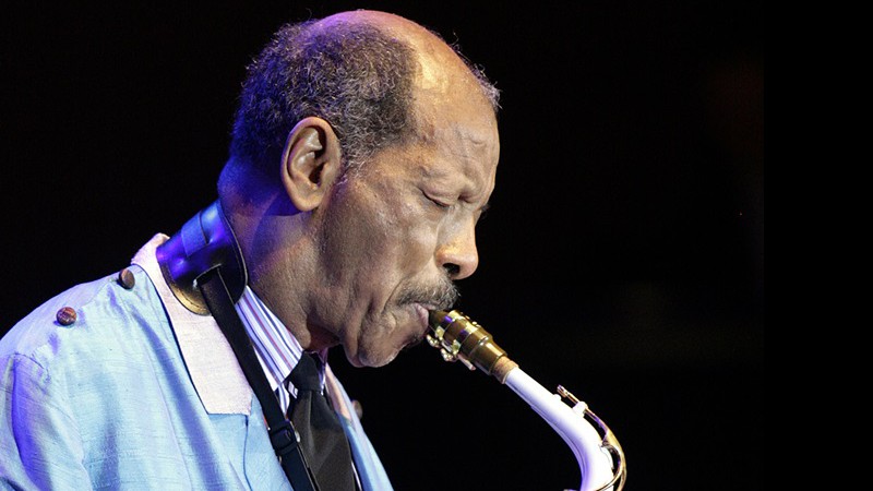 Saxofonista Ornette Coleman em apresentação na Alemanha, em 2007. - AP