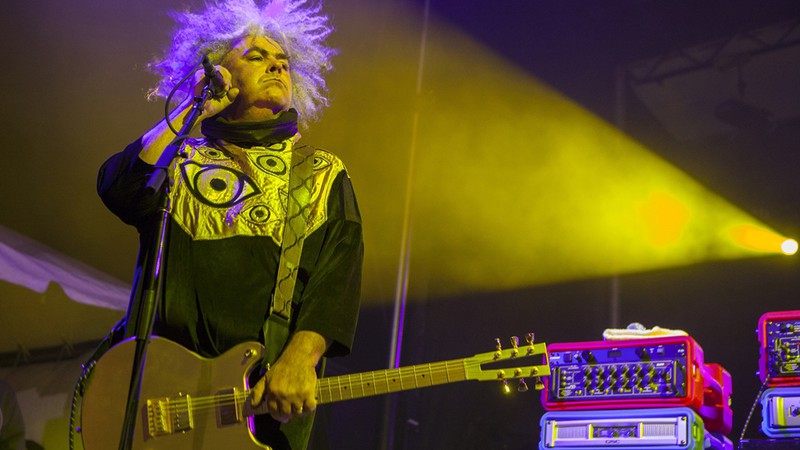 O fundador e líder do Melvins, Buzz Osborne - Barry Brecheisen/AP