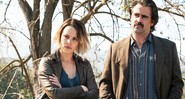 Colin Farrell e Rachel McAdams na segunda temporada de <i>True Detective</i>. - Divulgação