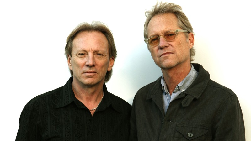 Dewey Bunnell (esquerda) e Gerry Beckley, veteranos à frente da banda America - Divulgação