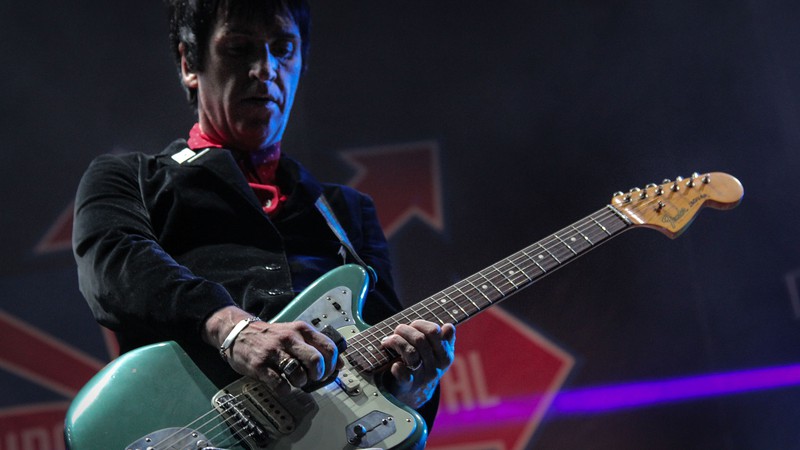 Johnny Marr no encerramento do festival Cultura Inglesa 2015 - Maria Tuca Fanchin/Divulgação