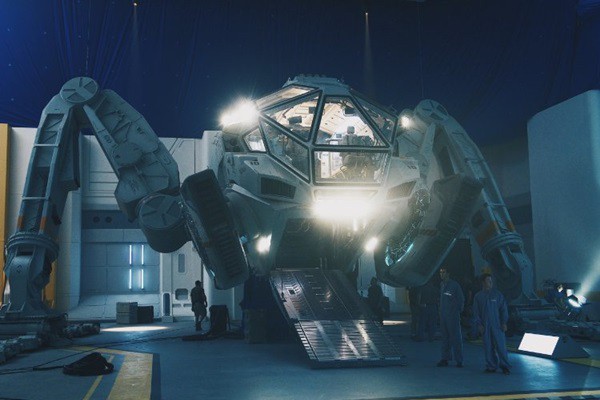 Nave de <i>Independence Day Resurgence</i> - Reprodução