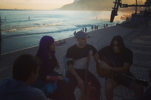 Baby do Brasil, Pedro Baby e Pepeu Gomes durante entrevista coletiva no Rio de Janeiro - Reprodução / Instagram