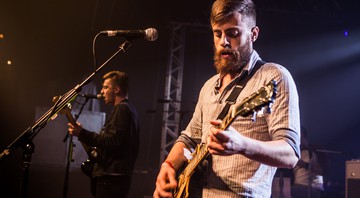 A banda brasiliense Scalene durante apresentação no festival Rock Works - Luringa/Divulgação