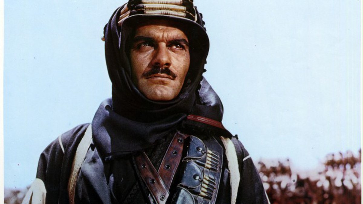 Omar Sharif em <i>Lawrence da Arábia</i>.d - Reprodução/ Vídeo