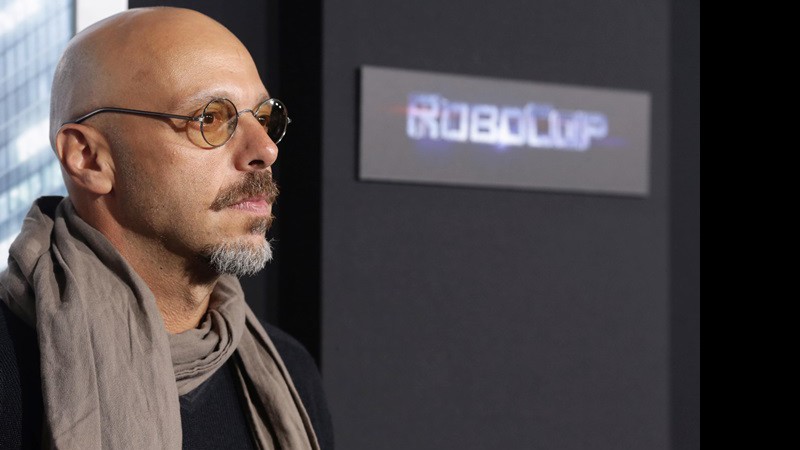 Diretor José Padilha no lançamento de <i>Robocop</i>. - Eric Charbonneau/AP