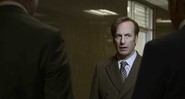 Bob Odenkirk como Jimmy McGill em <i>Better Call Saul</i>. - Divulgação