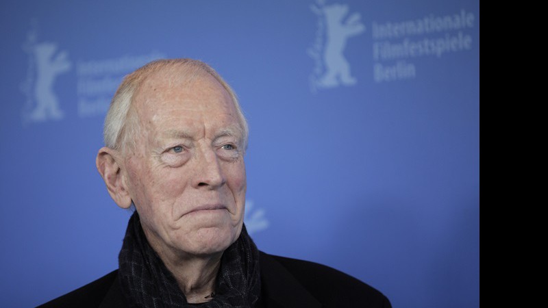 Max Von Sydow no Festival de Cinema de Berlim. - AP