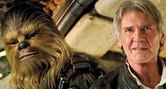 Chewbacca (Peter Mayhew) e Han Solo (Harrison Ford) em <i>Star Wars: Episódio VII - O Despertar da Força</i> - Reprodução/Entertainment Weekly