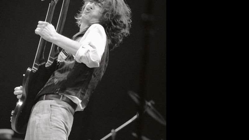 Jimmy Page após o fim da banda, nos anos 1980. - Ap Photo