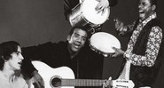 <b>UNIÃO FORMIDÁVEL</b><br>
Jorge Ben com o Trio Mocotó, em 1971: imbatíveis - Agência o Globo