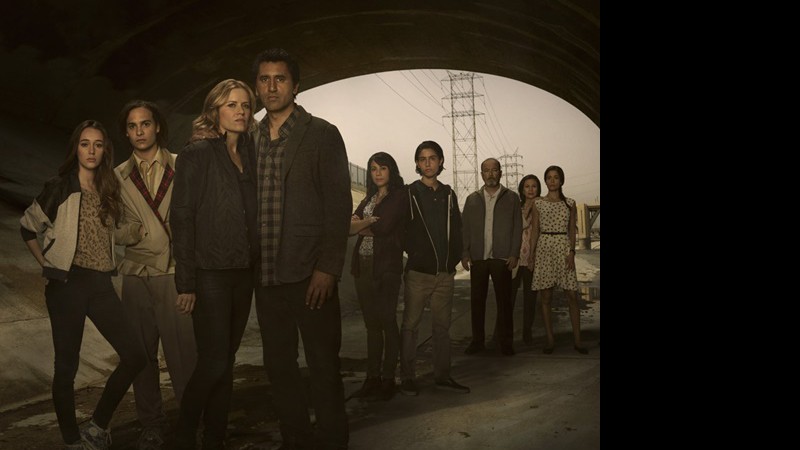 Elenco da primeira temporada de <i>Fear the Walking Dead</i> - Divulgação