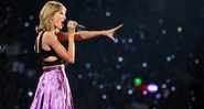 A cantora Taylor Swift durante show da turnê mundial de <i>1989</i> - Matt Sayles/AP