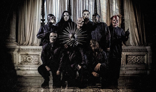 Slipknot em 2014, ano de estreia de Weinberg (Foto: Divulgação)