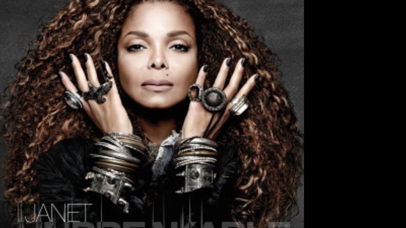 Arte do disco <i>Unbreakable</i>, de Janet Jackson - Reprodução