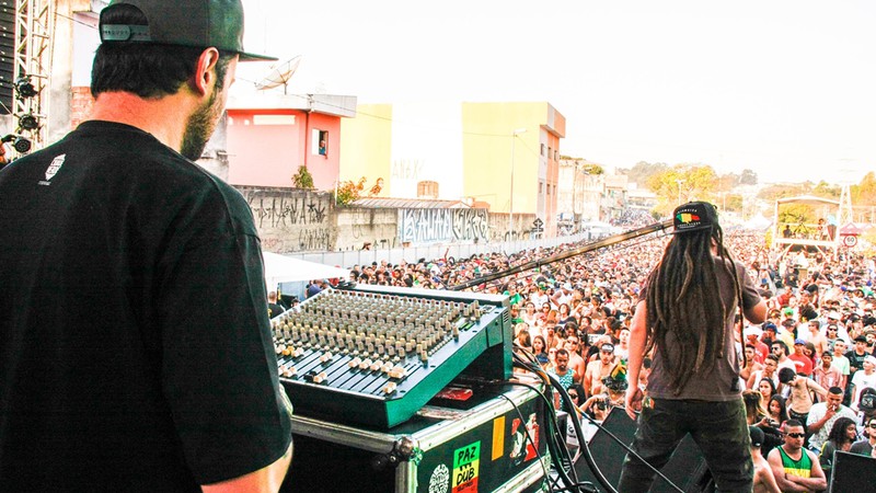 Festival Grito Cultural Reggae, que acontece anualmente em São Miguel Paulista, na zona leste de São Paulo - Divulgação