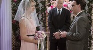 Leonard (Johnny Galecki) e Penny (Kaley Cuoco-Sweeting) em <i>The Big Bang Theory</i> - Reprodução/ The Hollywood Reporter