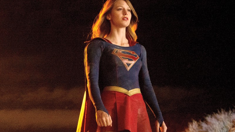 Melissa Benoist como Supergirl (Foto: Reprodução Warner Bros.)