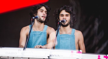 Dônica com Arthur Verocai no palco Sunset do Rock in Rio 2015 - I Hate Flash/Divulgação