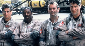 Harold Ramis, Ernie Hudson, Bill Murray e Dan Aykroyd em <i>Os Caça Fantasmas</i> - Divulgação