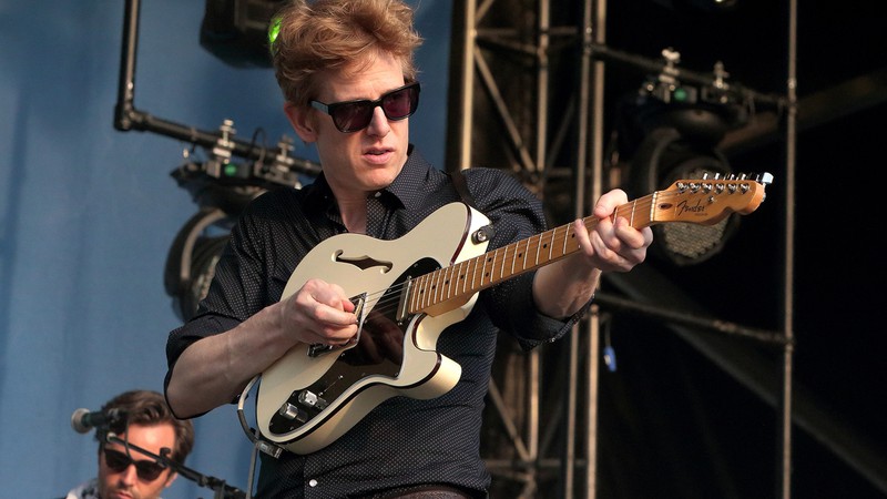 Britt Daniel, do Spoon, em show nos Estados Unidos em 2015 - Owen Sweeney/AP