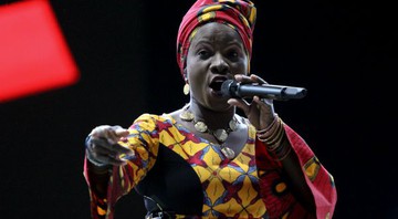 Angelique Kidjo no Rock in Rio 2015 - Roberto Lemao/Estácio/Divulgação