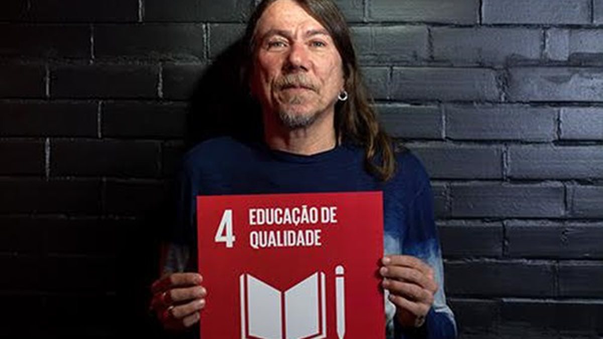 Lenine promovendo uma das metas globais da ONU - Divulgação