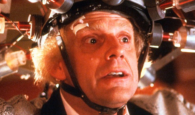 Christopher Lloyd em <i>De Volta Para o Futuro</i>. - Divulgação