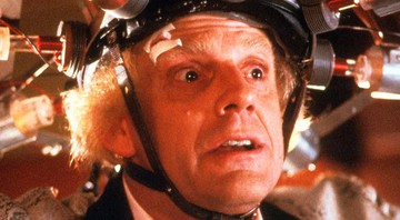 Christopher Lloyd em <i>De Volta Para o Futuro</i>. - Divulgação