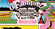 Capa da coletânea batizada <i>O Fabuloso Quadrinho Brasileiro de 2015</i>, que tem ilustração de Luciano Drehmer - Divulgação