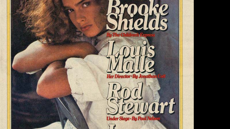 Capa Brooke Shields 06/04/1978 - DIVULGAÇÃO/REPRODUÇÃO