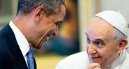 O presidente norteamericano Barack Obama esteve com Francisco no Vaticano, em 2014. O papa retribuiu com uma visita à Casa Branca no mês passado - ABLO MARTINEZ MONSIVAIS/AP PHOTO