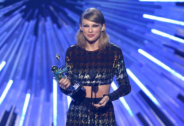 Taylor Swift no VMA 2015. - Matt Sayles/AP