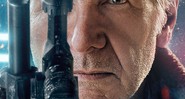 Pôster de <i>Star Wars – O Despertar da Força</i> com o personagem Han Solo (vivido por Harrison Ford) - Reprodução/Site oficial