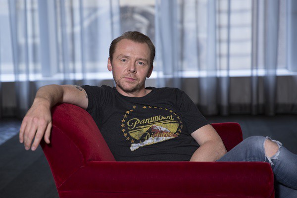 O ator Simon Pegg -  Amy Sussman/AP 