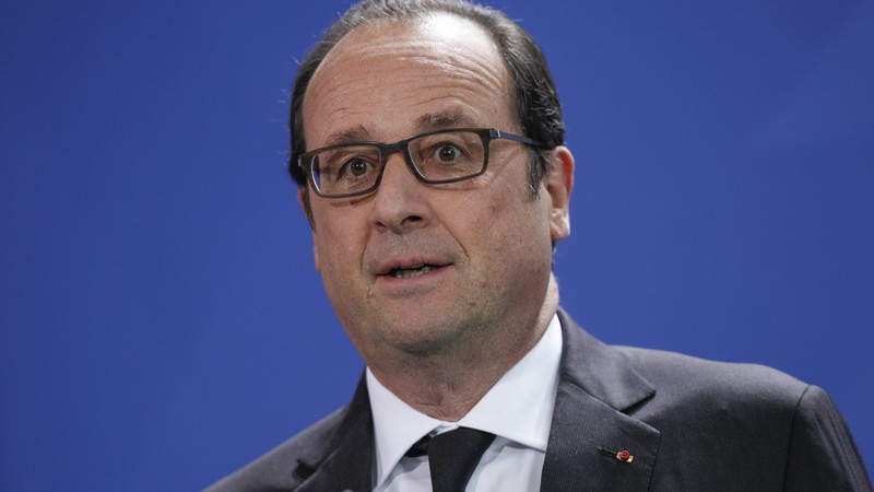 O presidente da França François Hollande - Associated Press