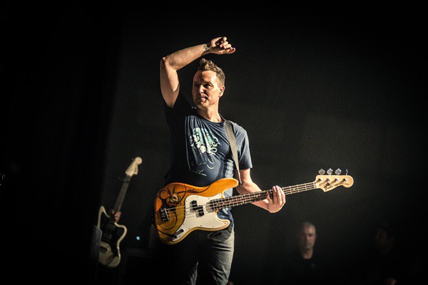 Mark Hoppus, do Blink 182 (Foto: AP)