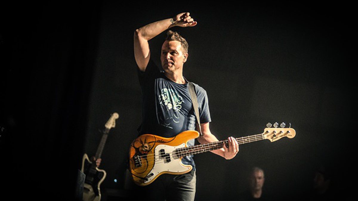 Mark Hoppus, do Blink 182 - AP