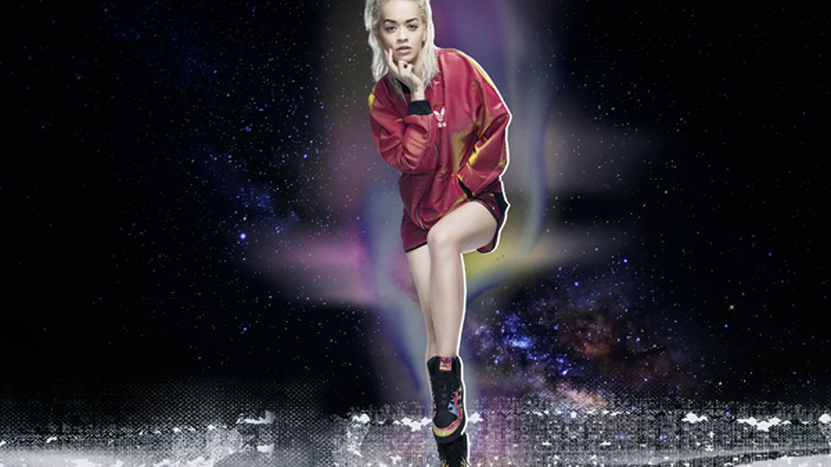 Rita Ora para a adidas - Divulgação